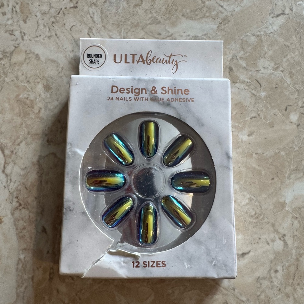 Ulta Nails Design & Shine Holographic Nails Set